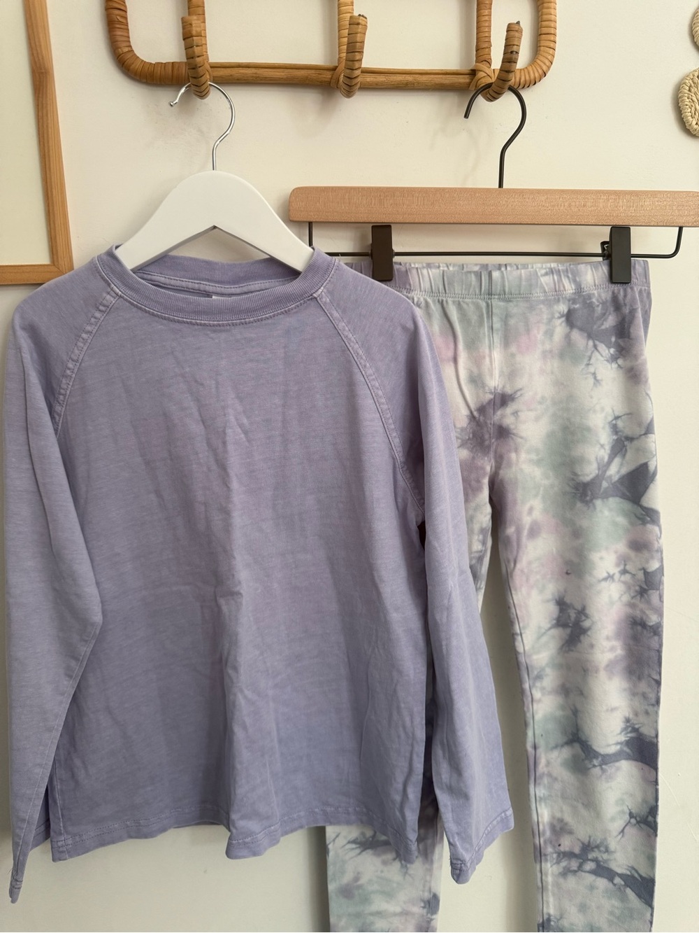 Zara/Gap - girls size 8 outfit - lavender/purple
